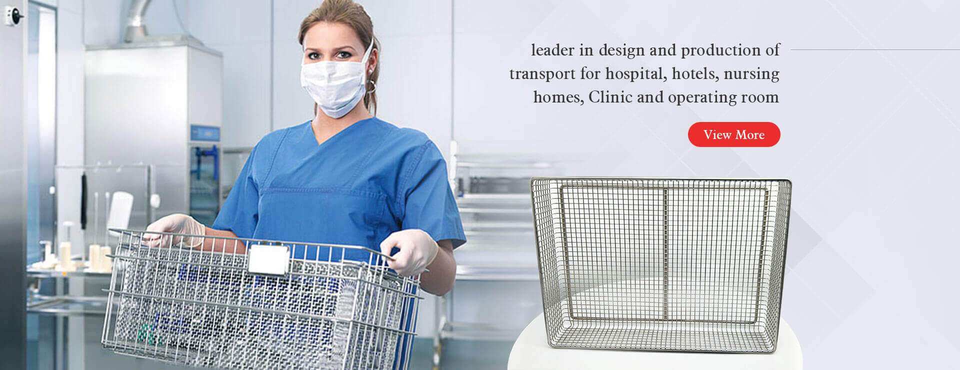 Stainless Steel Medical Disinfection Basket Factory